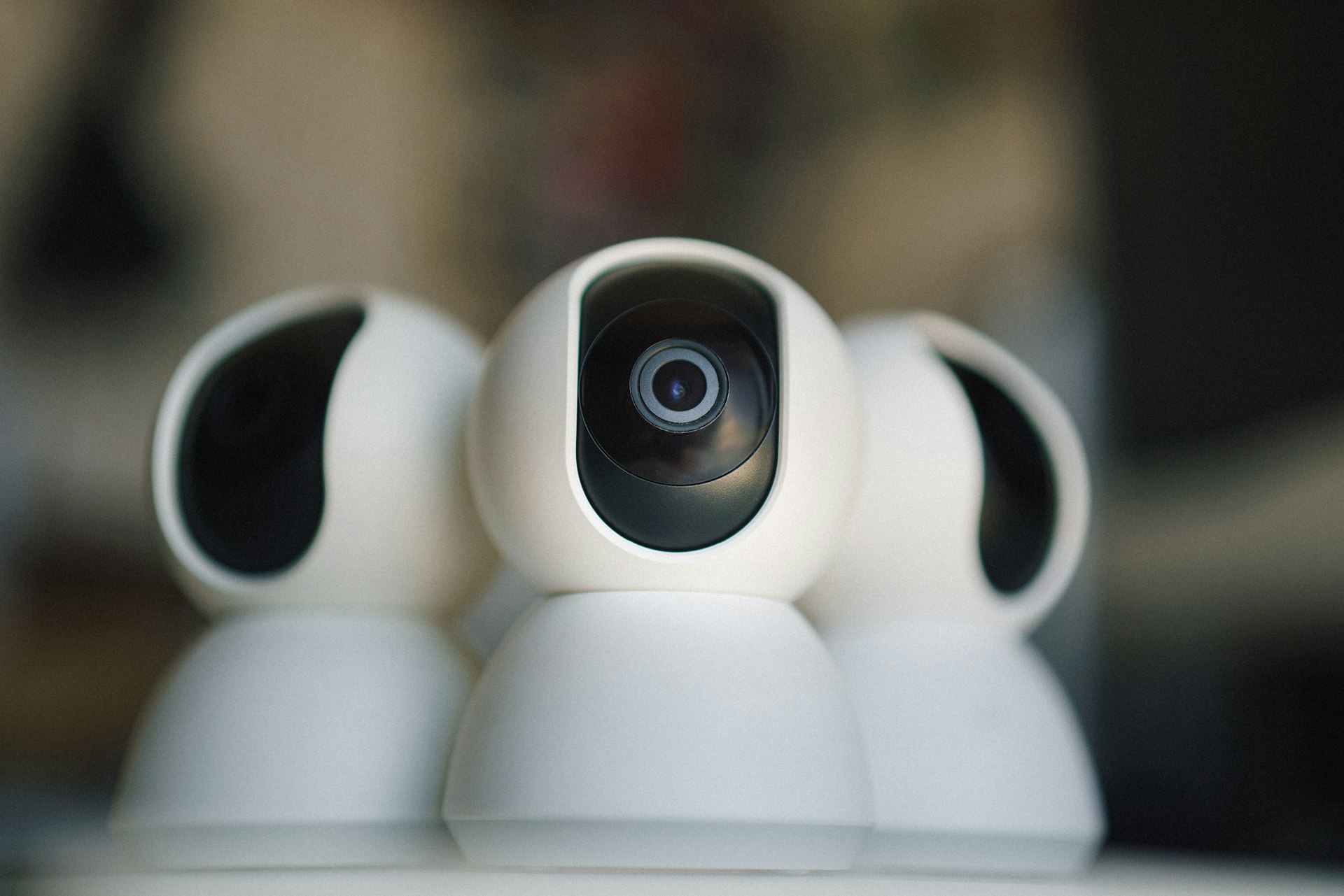 A close up of a camera on top of a table